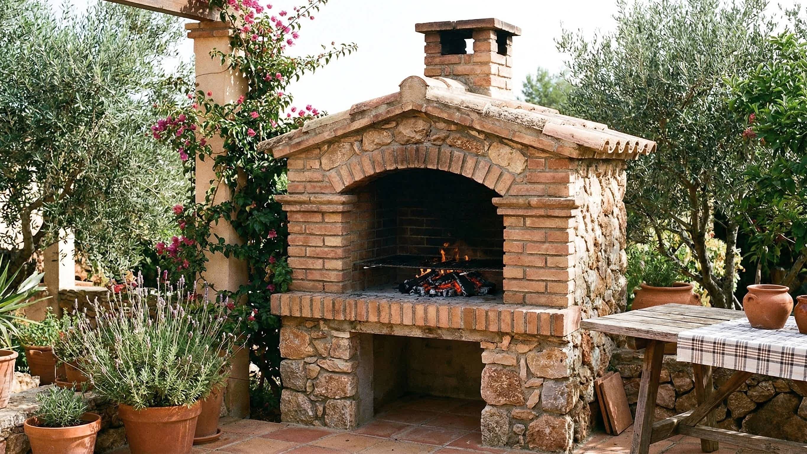 Bahçe Barbeküsü Seçerken Bilmeniz Gerekenler: Beton mu, Tuğla mı?