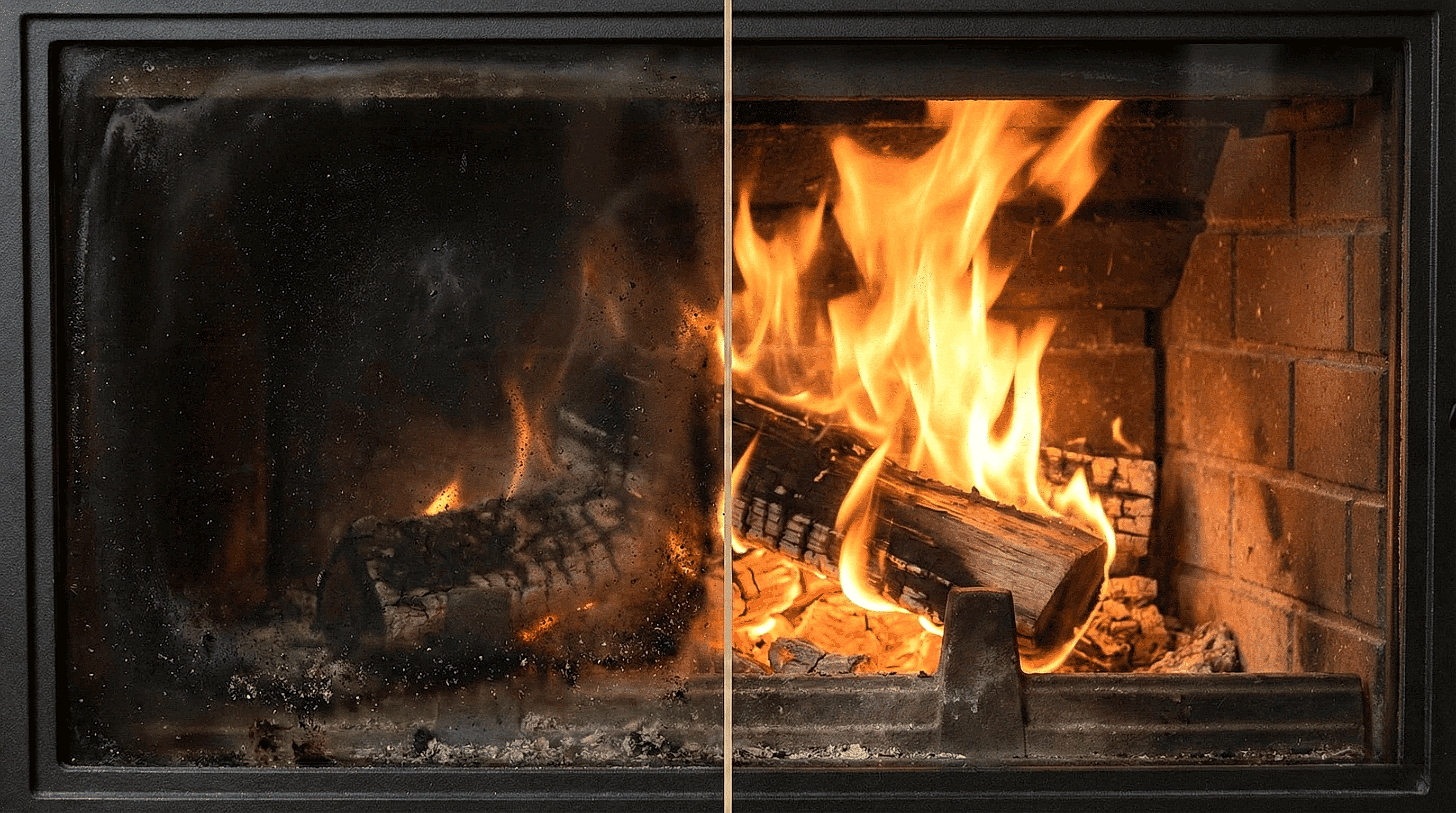 Şömine Camı Neden Kararır? Kurum Oluşumunun Teknik Analizi