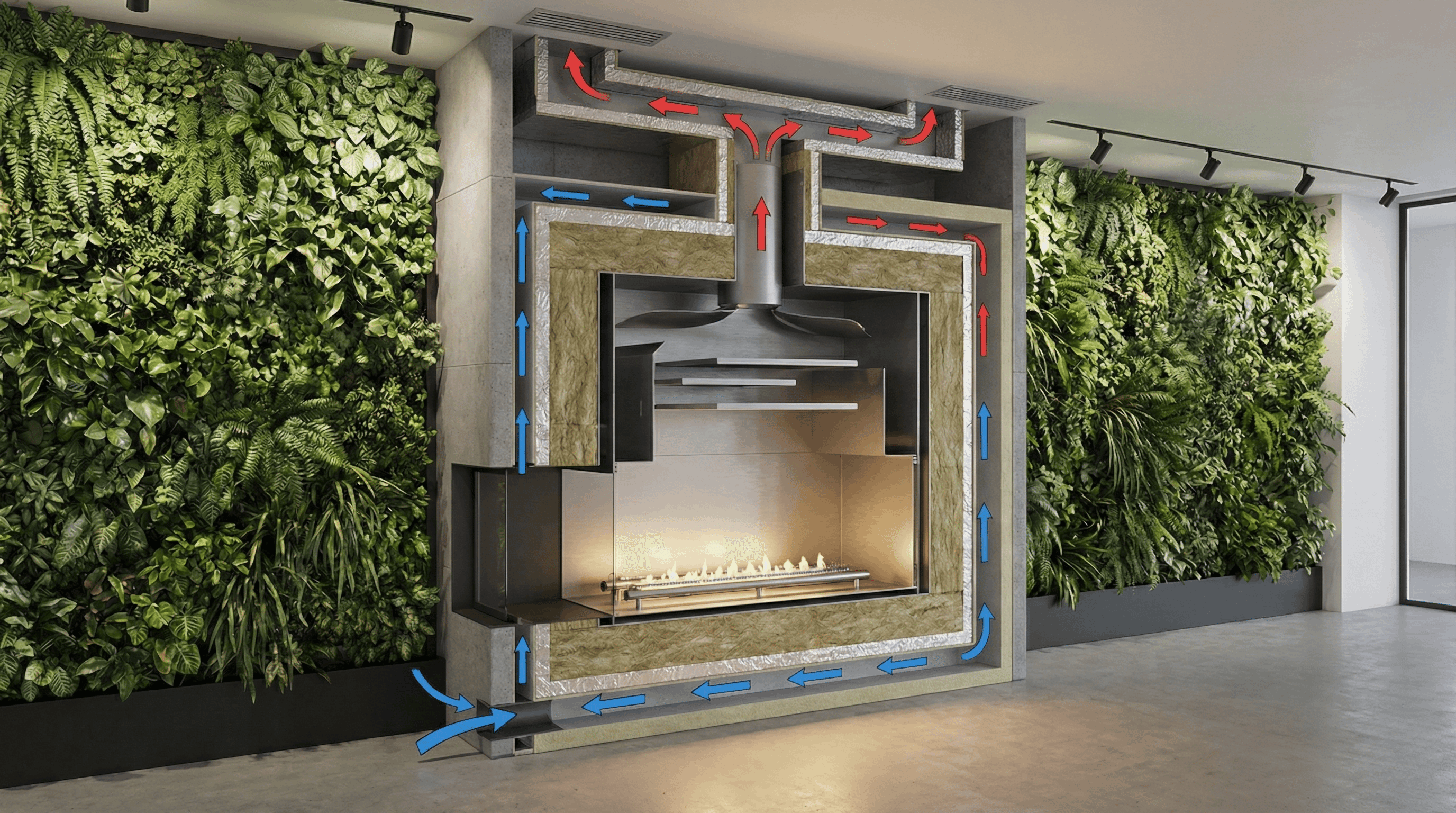 Şömine Isı Odası Sistemi: Enerji Verimliliği ve Teknik İşleyiş