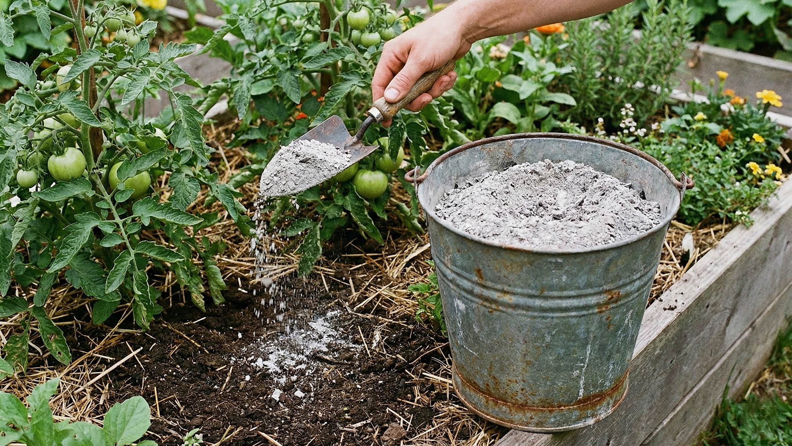 Şömine Külü Nasıl Değerlendirilir? Çöpe Atmayın, Bahçede Kullanın!