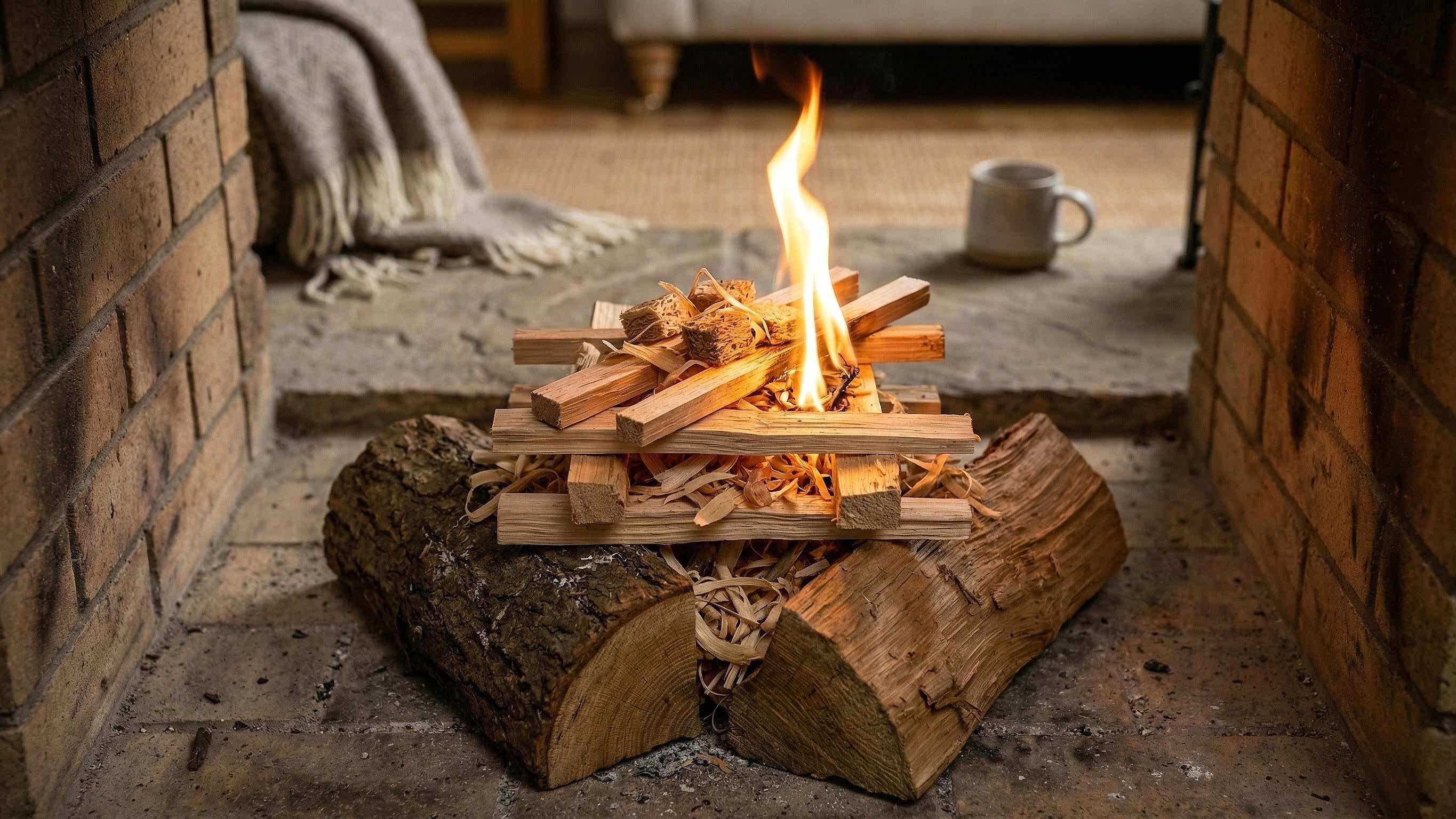 Şömine Nasıl Yakılır? Duman Yapmadan Ateş Yakmanın 5 Altın Kuralı